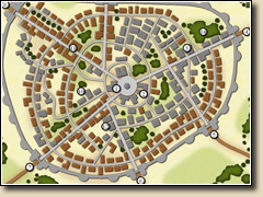 Fantasy City Map
