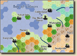 Overland Hex Map Detail