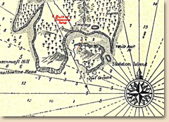 Original Treasure Island Map