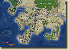 Midgard World Map and Style