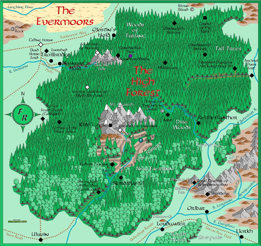 High Forest Map