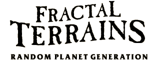 Fractal Terrains Pro
