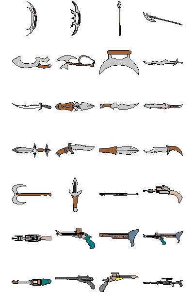 SC2 Exotic Weapons