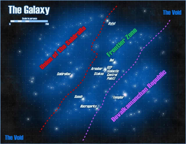 Bulldogs Galaxy Map