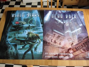 Book cover posters for GenCon