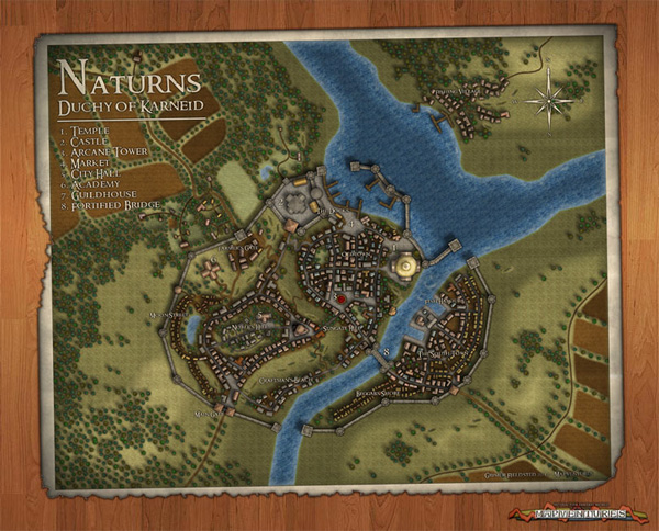 Naturns City Map