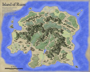 Island of Ruins Example Map