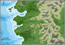 Shaded Relief Map