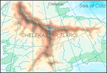 Shaded Relief Map