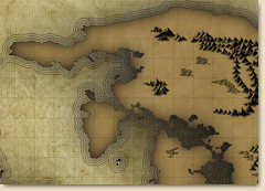 Fractal Parchment Maps