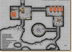 Hand-drawn Dungeon Example 1