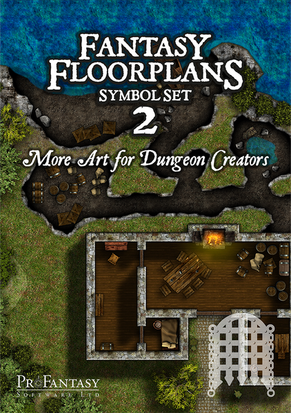 Symbol Set 2 - Fantasy Floorplans