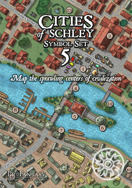 Symbol Set 5 - Cities of Schley