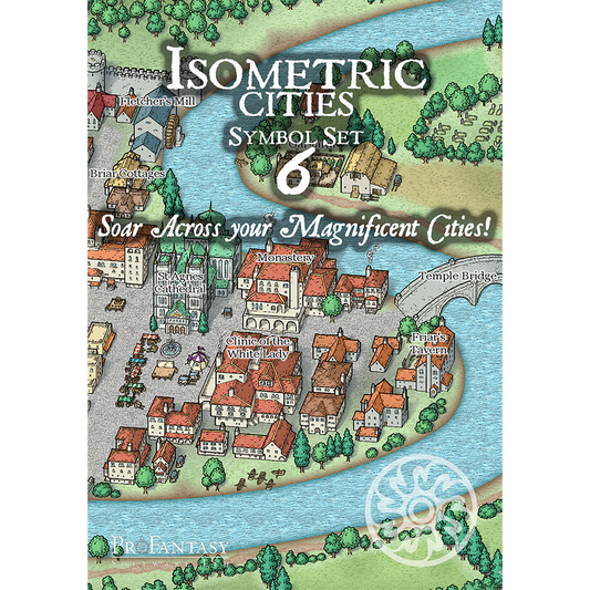 Symbol Set 6 - Isometric Cities