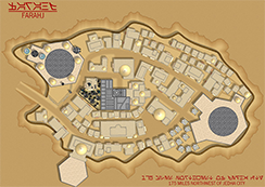Farahj Fantasy City Map