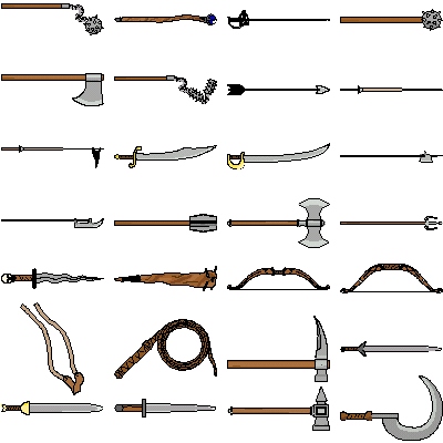 Weapons Catalog