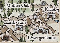 Dwarf and Orc Settlements
